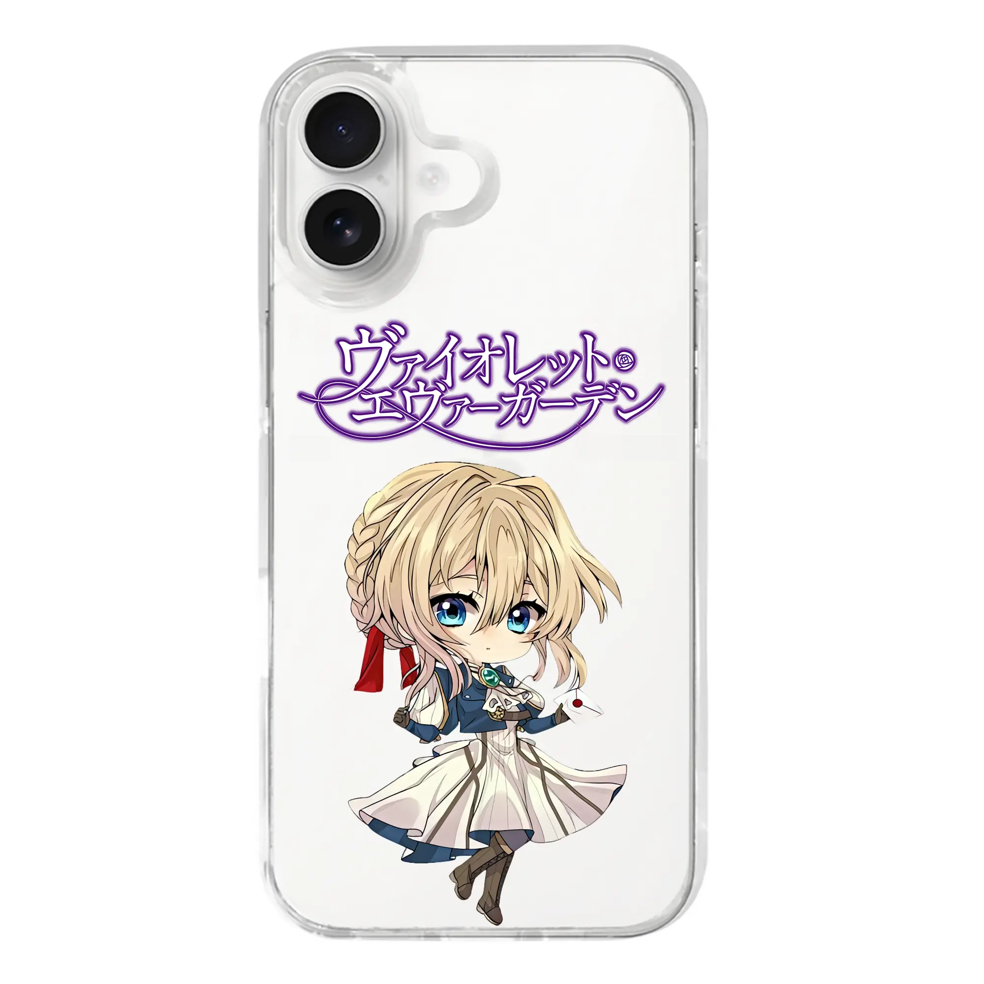 ヴァイオレット・エヴァーガーデン グッズ,ヴァイオレット・エヴァーガーデン - iPhone 17シリーズ 透明スマホケース – 薄型・耐衝撃・精密フィット保護カバー